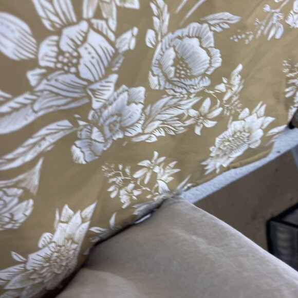 Rip Curl Wom M Winter Jacket 10K Fur Floral AOP Beige Full-Zip Snowboard Ski - Picture 16 of 16